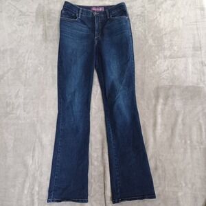 Gloria Vanderbilt‎ Amanda Sz 6 Bootcut Jeans Dark Wash Classic Western Cowgirl